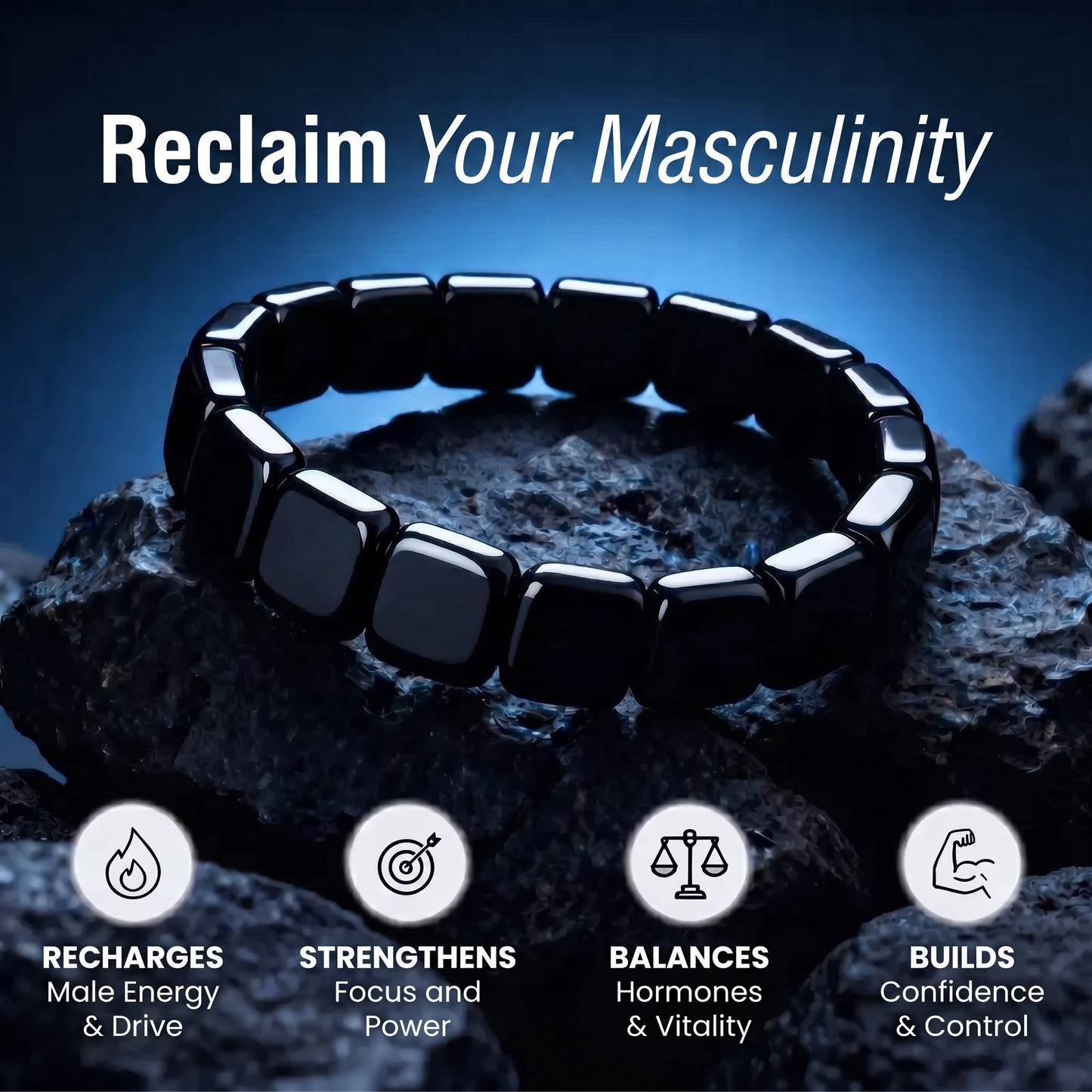 AURALIS™ Hematite Bracelet