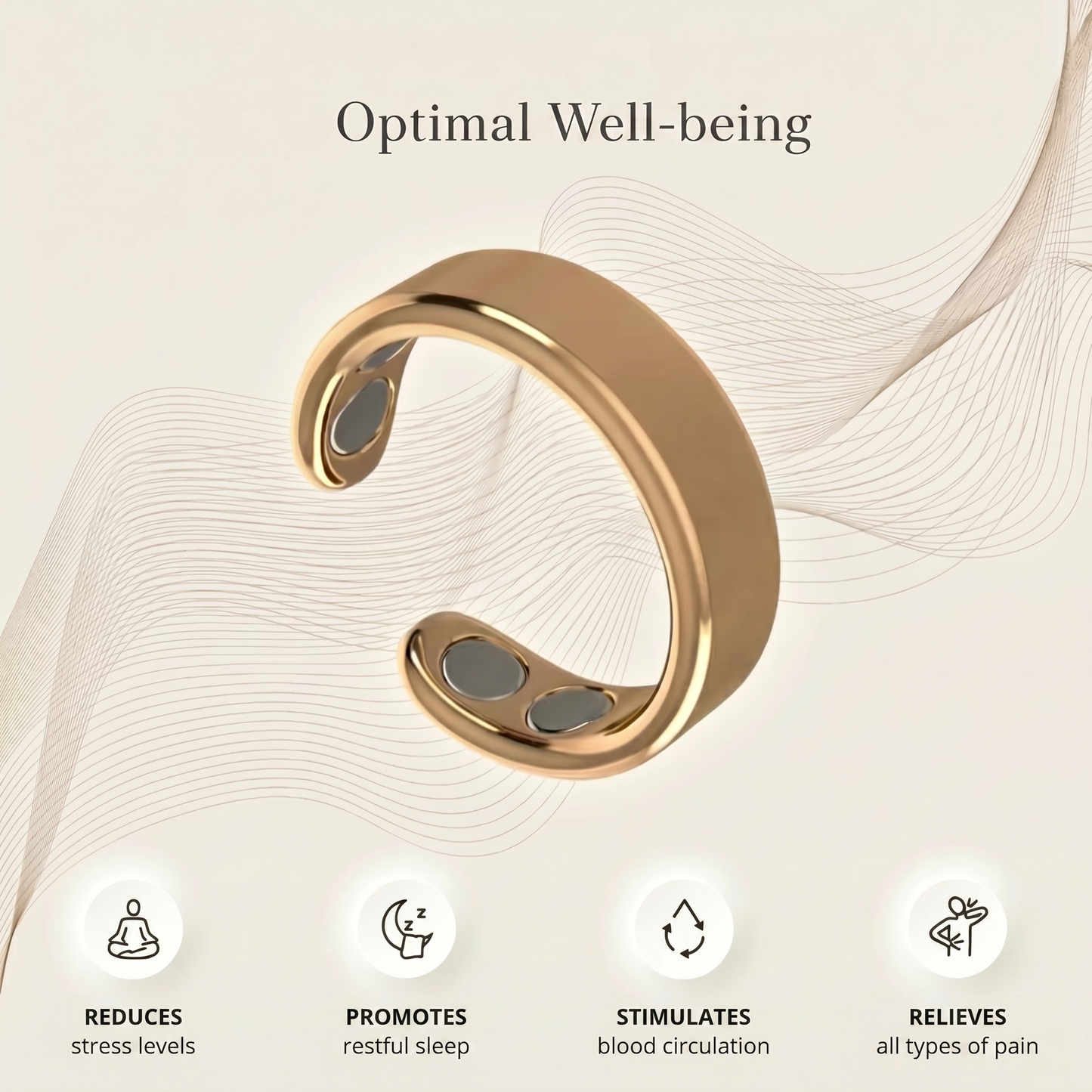 Auralis™ • Magnetic ring for weight loss