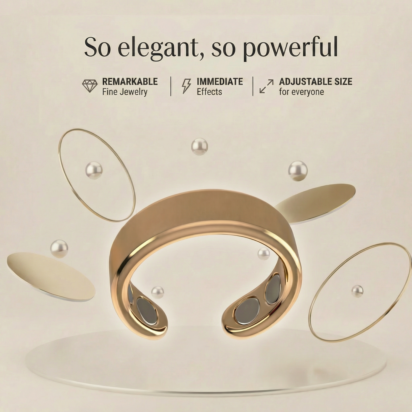 Auralis™ • Magnetic ring for weight loss